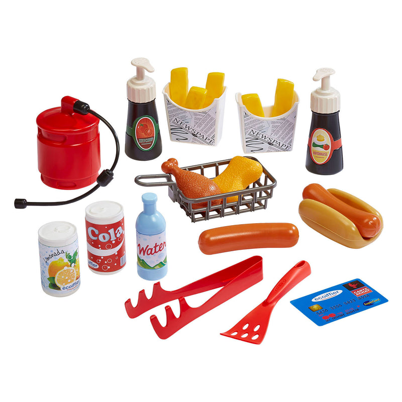 Load image into Gallery viewer, Ecoiffier 100% chef street food kraam - 25dlg.
