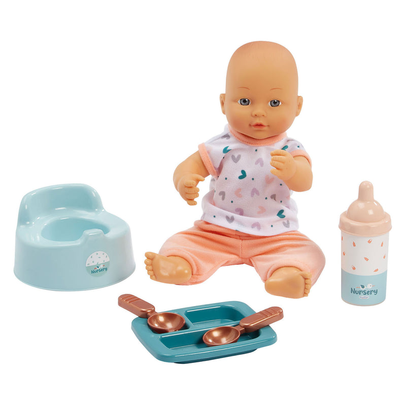 Load image into Gallery viewer, Ecoiffier nursery 3in1 babykamer met babypop- 8dlg.
