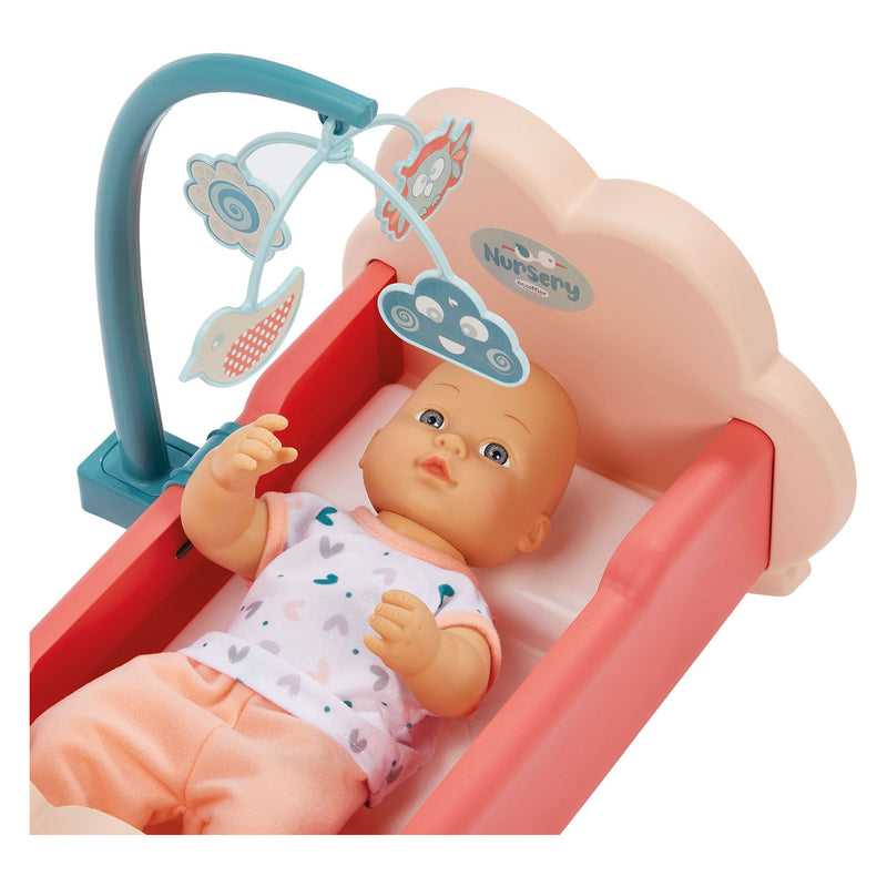 Load image into Gallery viewer, Ecoiffier nursery 3in1 babykamer met babypop- 8dlg.
