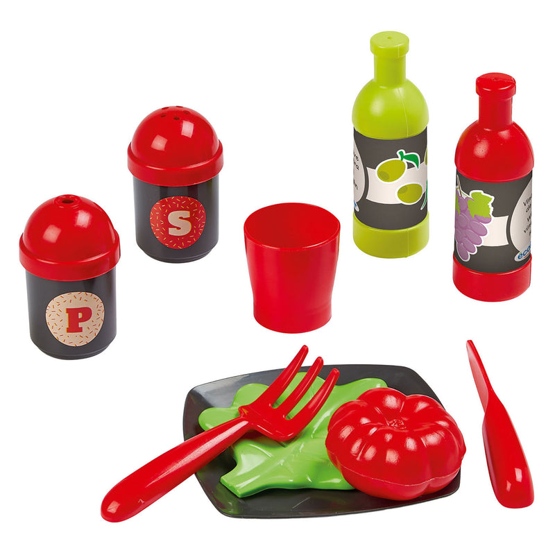 Load image into Gallery viewer, Ecoiffier 100% chef eten en servies set - 100dlg.

