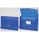 Documentenmappen office depot pp a4 33,5x24cm blauw clipsluiting 250vel