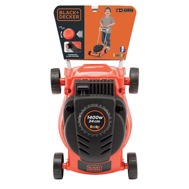 Load image into Gallery viewer, Smoby Black Decker Grasmaaier
