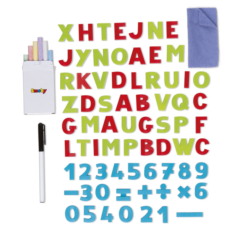 Load image into Gallery viewer, Smoby Magneet en Krijtbord met Accesoires
