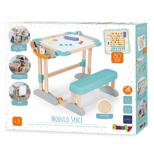 Smoby Modulo Bureau en Schoolbord, 2in1