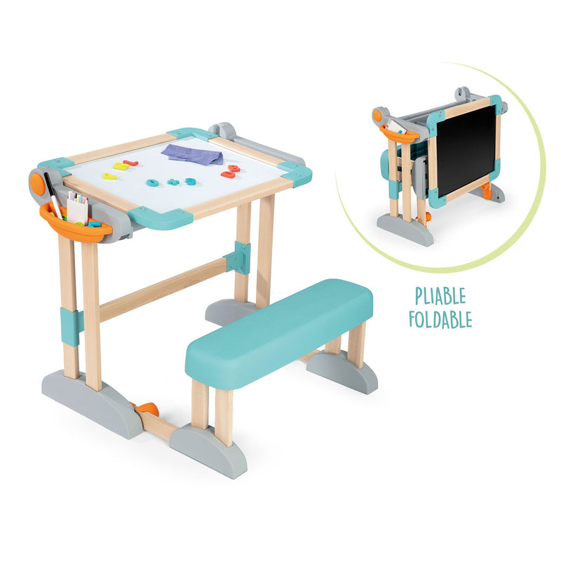 Load image into Gallery viewer, Smoby Modulo Bureau en Schoolbord, 2in1
