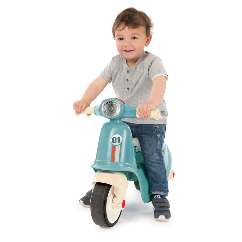Load image into Gallery viewer, Smoby Scooter Ride On Blauw
