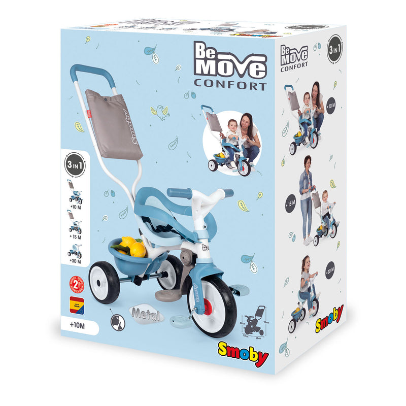 Load image into Gallery viewer, Smoby Be Comfort Driewieler Blauw
