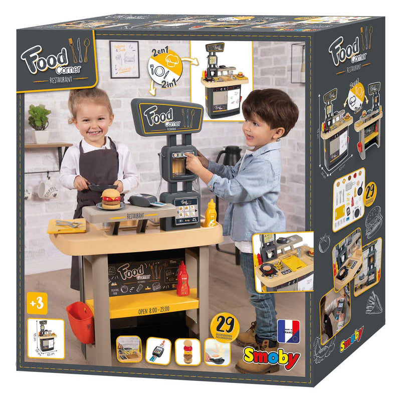 Load image into Gallery viewer, Smoby Food Corner Restaurant 29 delig
