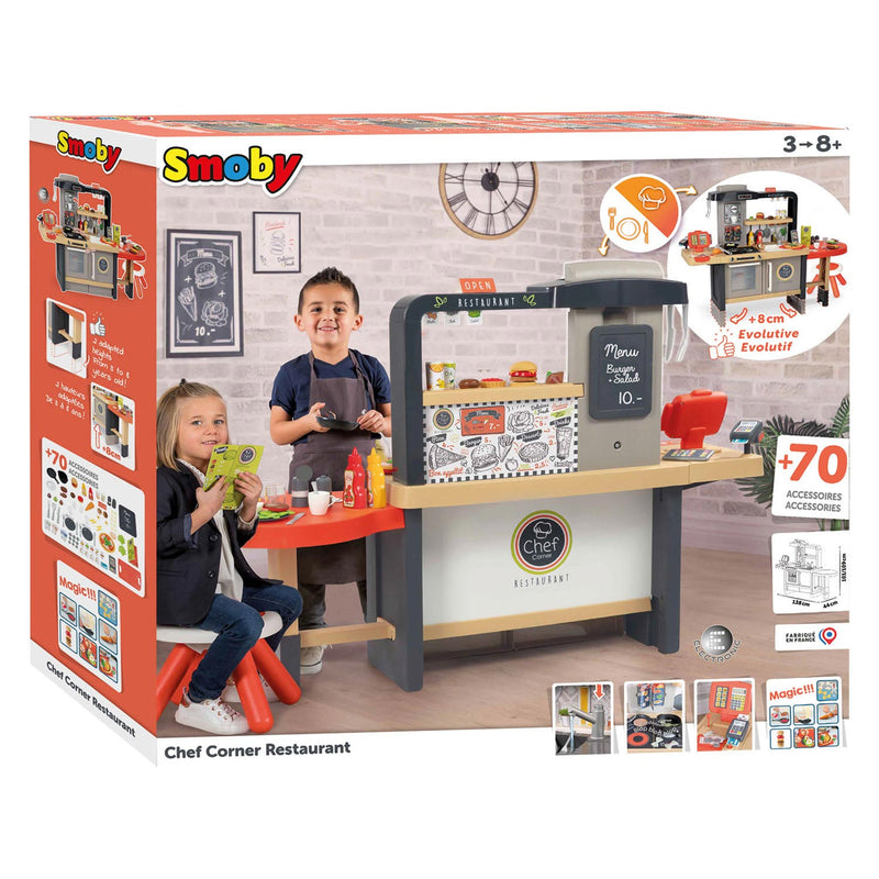 Load image into Gallery viewer, Smoby Chef Corner Restaurant 70dlg.
