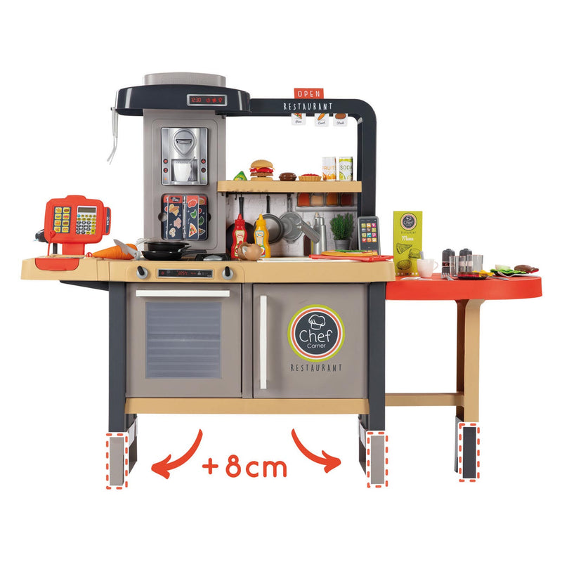 Load image into Gallery viewer, Smoby Chef Corner Restaurant 70dlg.
