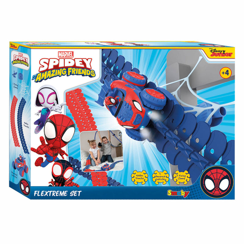 Load image into Gallery viewer, Smoby Spidey Amazing Friends Flextreme Racebaan Set, 184dlg.
