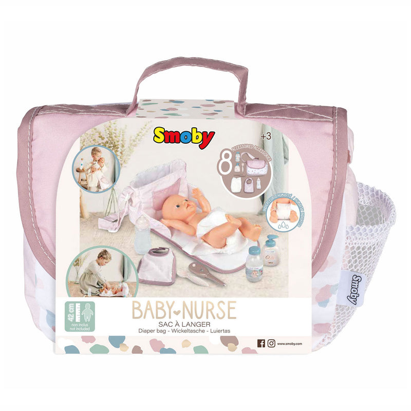 Load image into Gallery viewer, Smoby - Baby Nurse Luiertas 8dlg.
