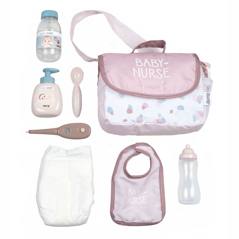 Load image into Gallery viewer, Smoby - Baby Nurse Luiertas 8dlg.
