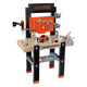 Smoby black decker bricolo speelgoedwerkbank, 92dlg.