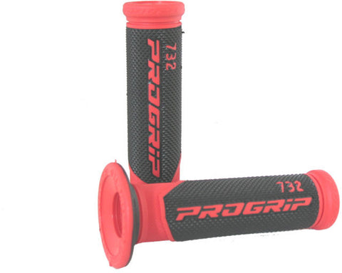 Grip set Pro grip 732 black/red