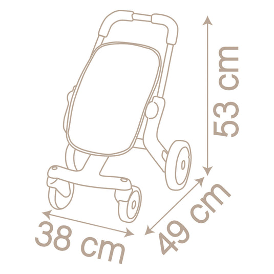 Smoby Baby Nurse Poppenwagen