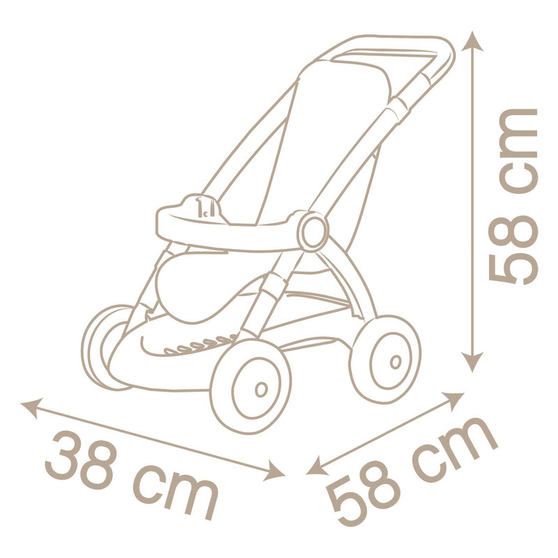 Load image into Gallery viewer, Smoby - Baby Nurse Poppenwagen
