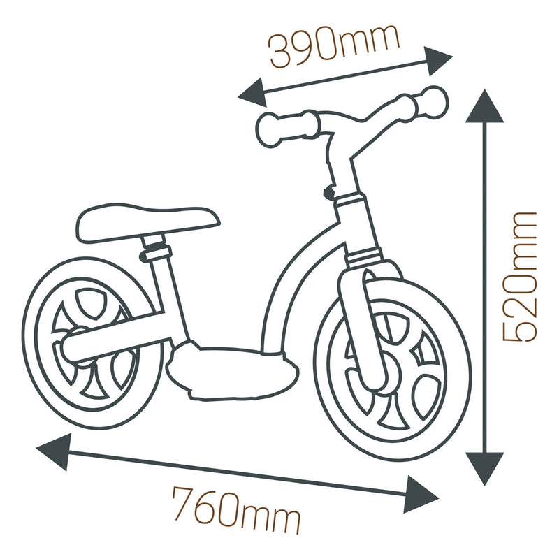 Load image into Gallery viewer, Smoby balance bike comfort loopfiets
