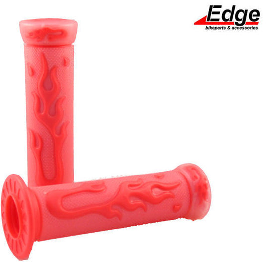 Edge handvatset flame - rood transparant