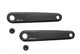 set cranks E-bike aluminium 170 mm zwart