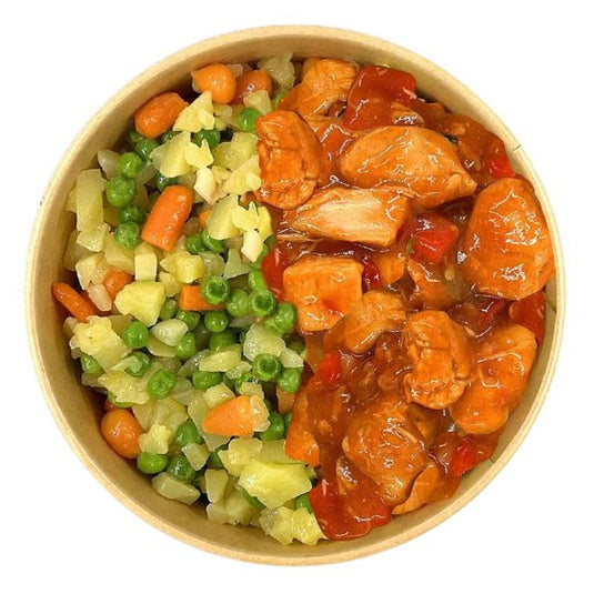 Compleet menu wortel doperwt kip pilav (8 x 270gr)