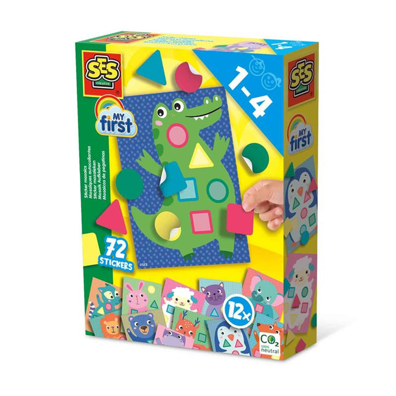 Load image into Gallery viewer, Ses my first - sticker mozaïeken

