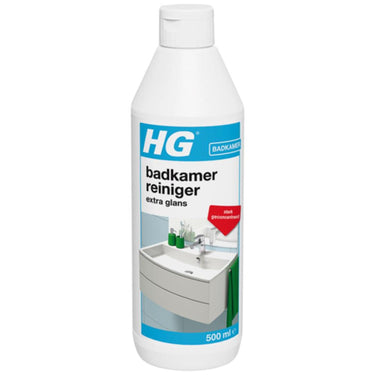 Hg sanitairglans | dã© sanitairreiniger voor glanzend sanitair