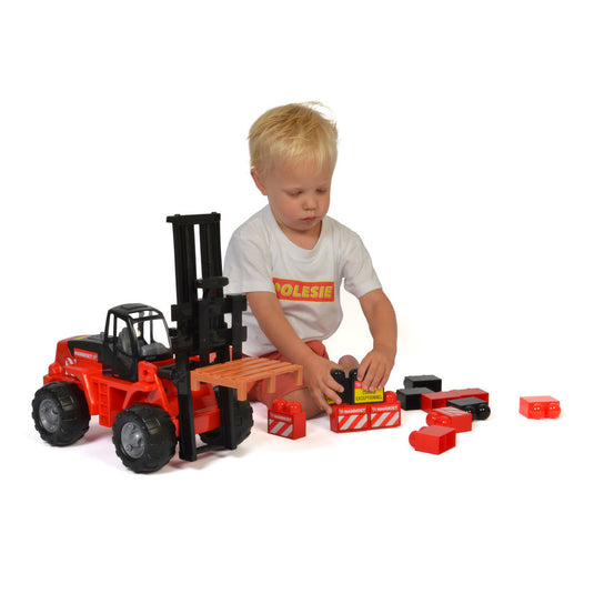 Mammoet toys mammoet vorkheftruck + stenen