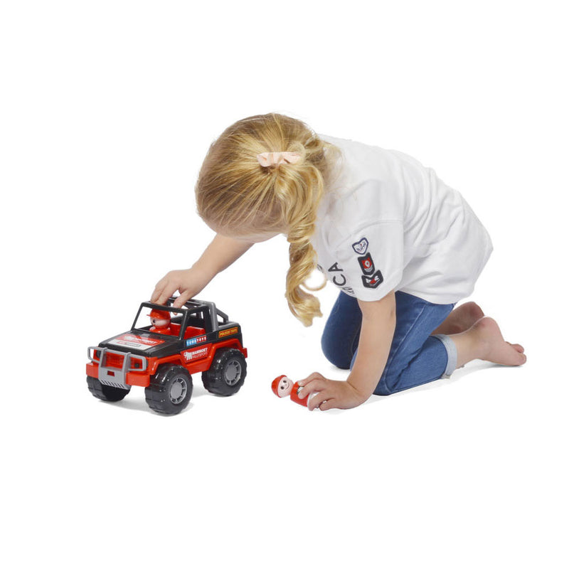 Load image into Gallery viewer, Mammoet toys cavallino mammoet terreinwagen met speelfiguren
