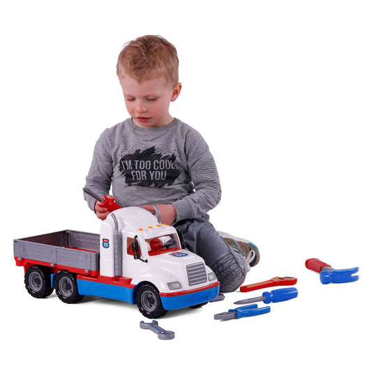 Cavallino torpedo vrachtwagen met 7 gereedschappen, schaal 1:16