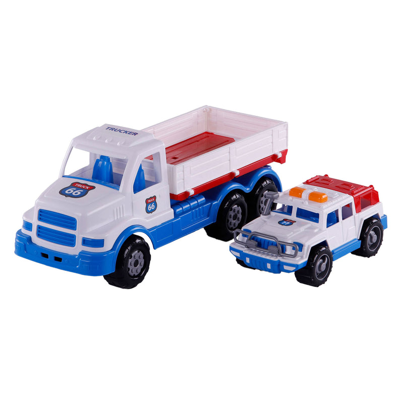 Afbeelding laden in galerijviewer, Cavallino xl torpedo vrachtwagen met jeep, 46,6cm
