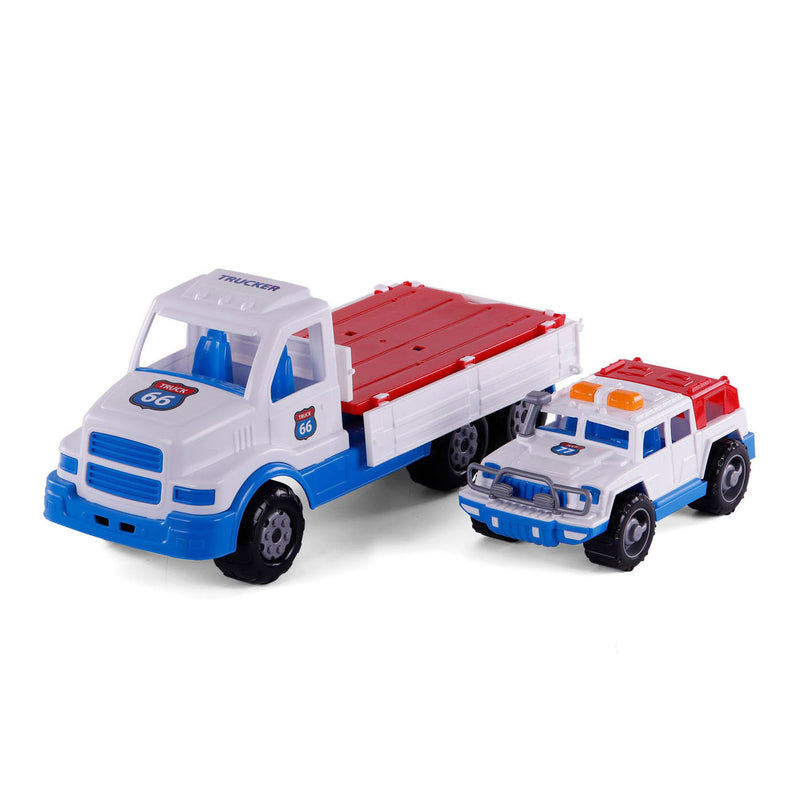 Afbeelding laden in galerijviewer, Cavallino xl torpedo vrachtwagen met jeep, 46,6cm
