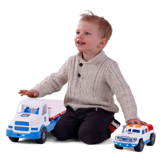 Cavallino xl torpedo vrachtwagen met jeep, 46,6cm