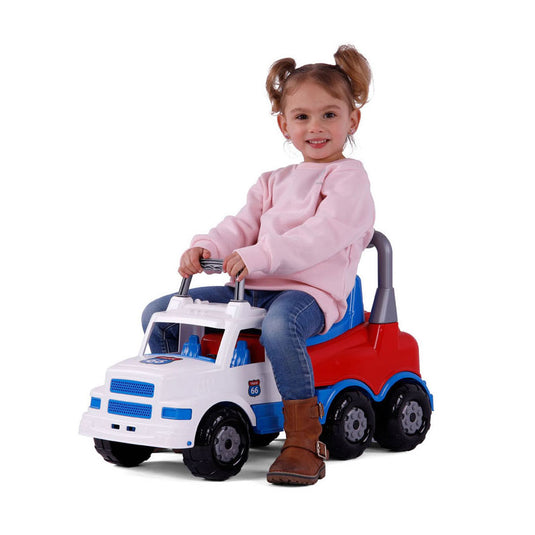 Cavallino xxl torpedo vrachtwagen loopauto, 69cm