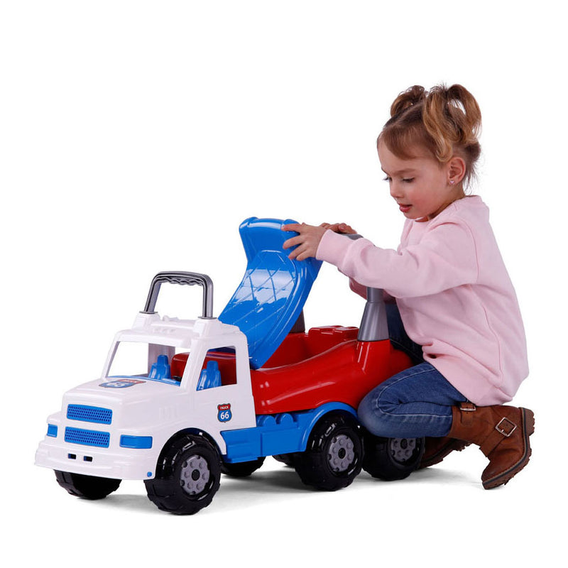 Load image into Gallery viewer, Cavallino xxl torpedo vrachtwagen loopauto, 69cm
