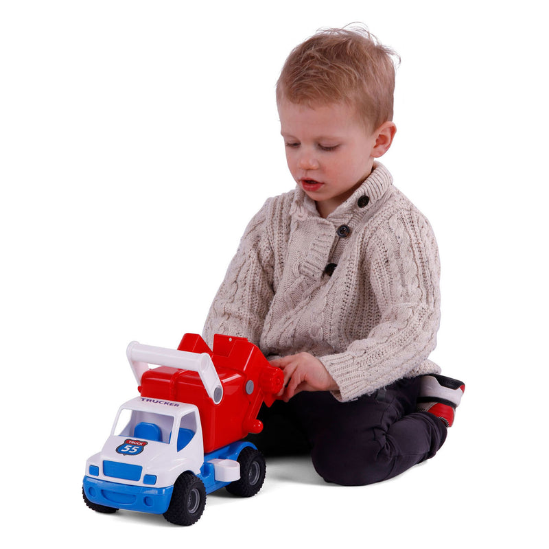 Load image into Gallery viewer, Cavallino grip vuilniswagen met rubberbanden, 29cm
