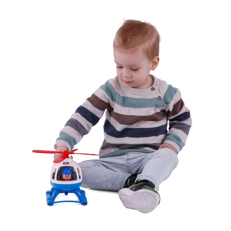 Load image into Gallery viewer, Cavallino helikopter met speelfiguur
