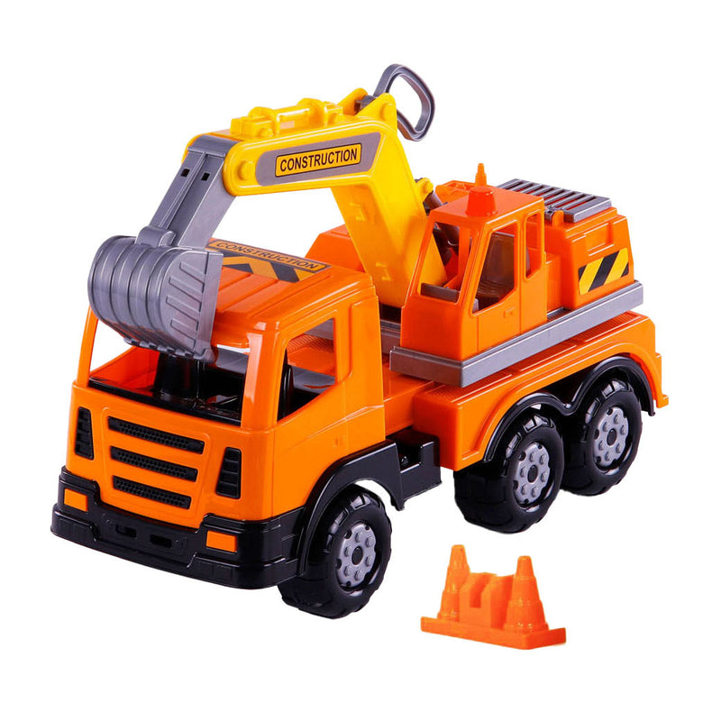 Afbeelding laden in galerijviewer, Cavallino xl graafmachine vrachtwagen, 42cm
