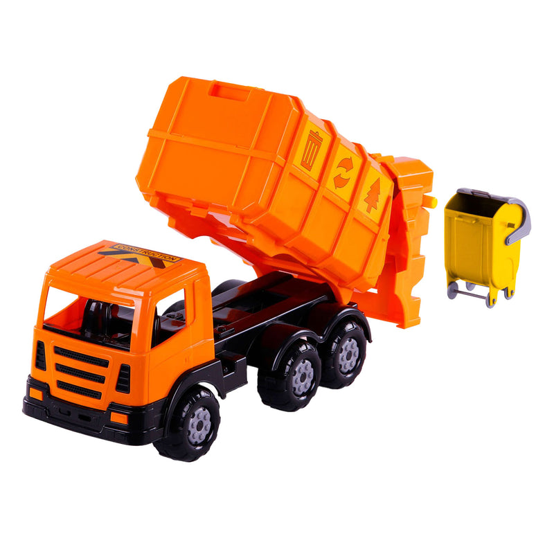 Load image into Gallery viewer, Cavallino xl vuilniswagen oranje, 42cm
