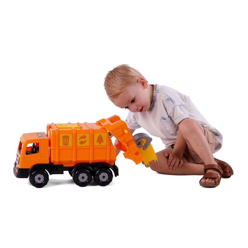 Load image into Gallery viewer, Cavallino xl vuilniswagen oranje, 42cm
