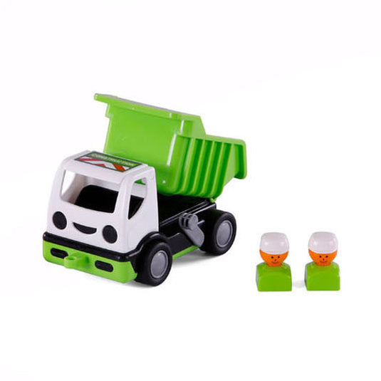 Cavallino mijn eerste kiepvrachtwagen groen, 19cm