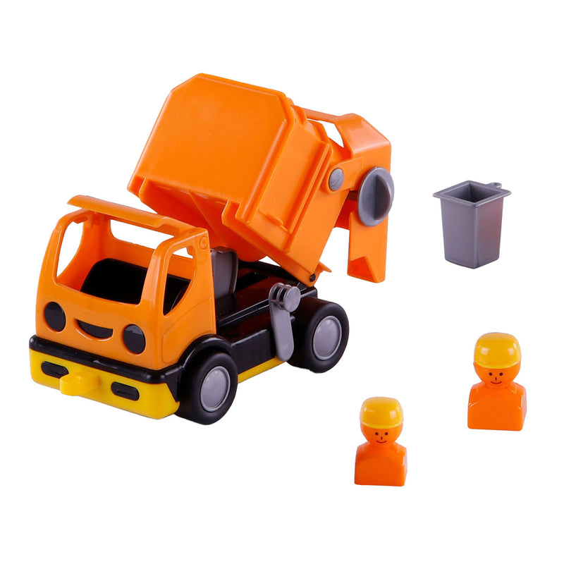 Load image into Gallery viewer, Cavallino mijn eerste vuilniswagen oranje, 19cm
