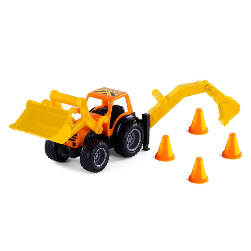 Load image into Gallery viewer, Cavallino grip graafmachine tractor met rubberbanden, 38,5cm
