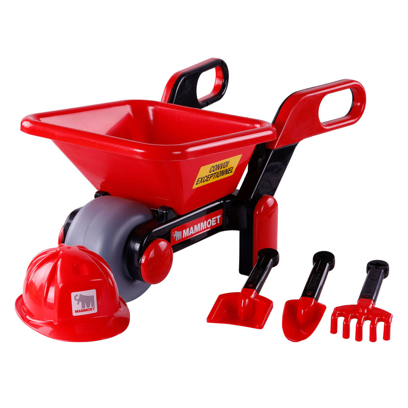 Load image into Gallery viewer, Cavallino mammoet kruiwagen met helm en gereedschap, 5ldg.
