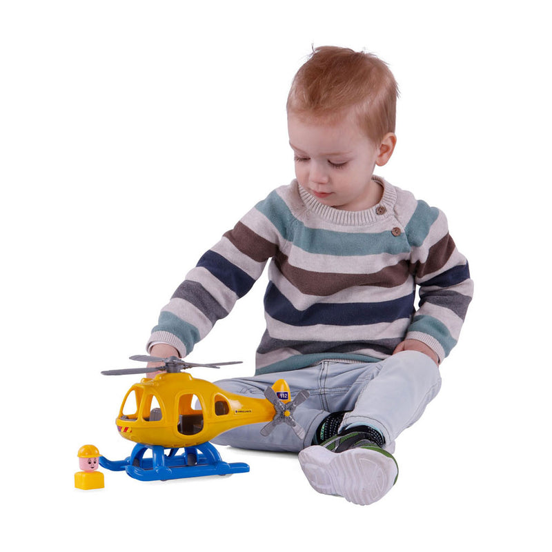 Load image into Gallery viewer, Cavallino ambulance helikopter met speelfiguur, 29,5cm
