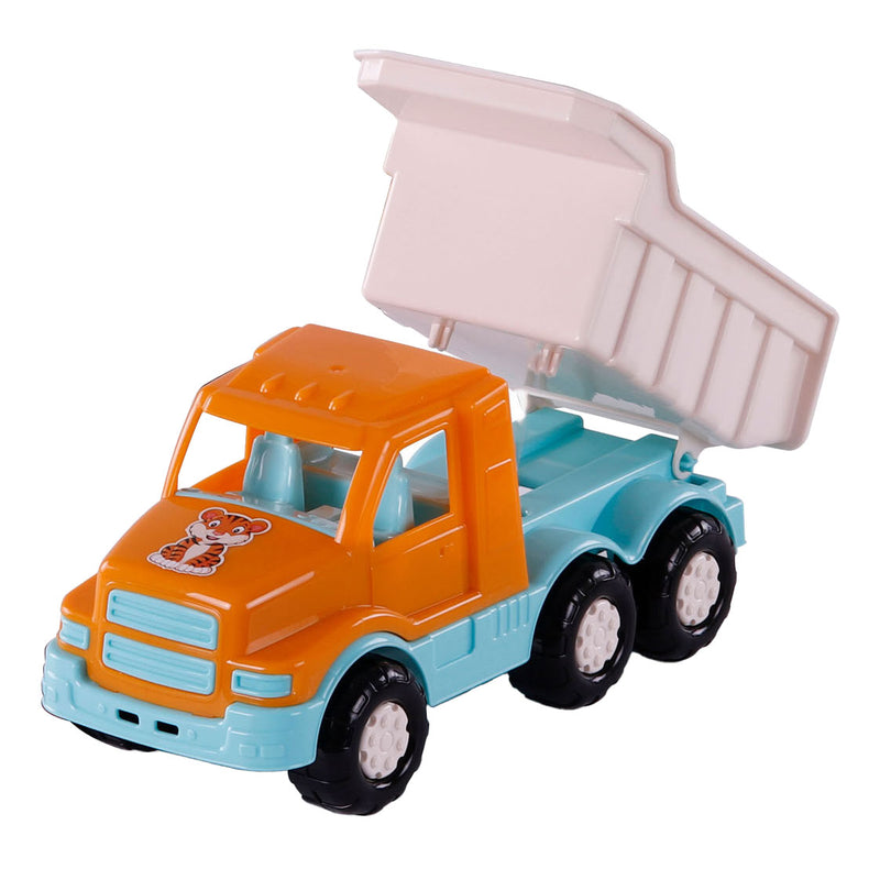 Load image into Gallery viewer, Cavallino safari torpedo kiepvrachtwagen oranje, 26,5cm
