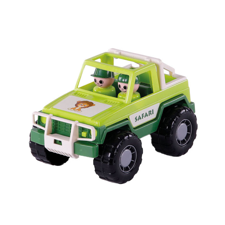 Load image into Gallery viewer, Cavallino jeep groen met 2 speelfiguren
