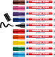 Edding 3300 permanent marker - 10 kleuren - 10 stiften - beitelpunt 1-5 mm - water en wrijfvast - voor karton, kunststof, hout, metaal, etc. - alcohol markers voor volwassenen