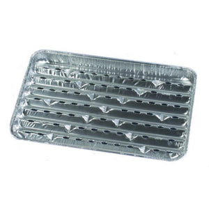 Papstar alu grillschalen hoekig 2,5cmx23cmx34cm pak a 5 stuks