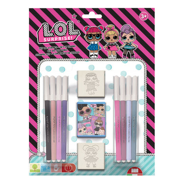 Multiprint l.o.l. surprise stempelset, 11dlg.